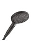 Hansgrohe Raindance Select S - Pommeau de douche 120, 3 jets, noir mat 26530670