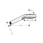 Hansgrohe Vernis Blend - Douchette à main Vario EcoSmart, 2 jets, chrome 26340000