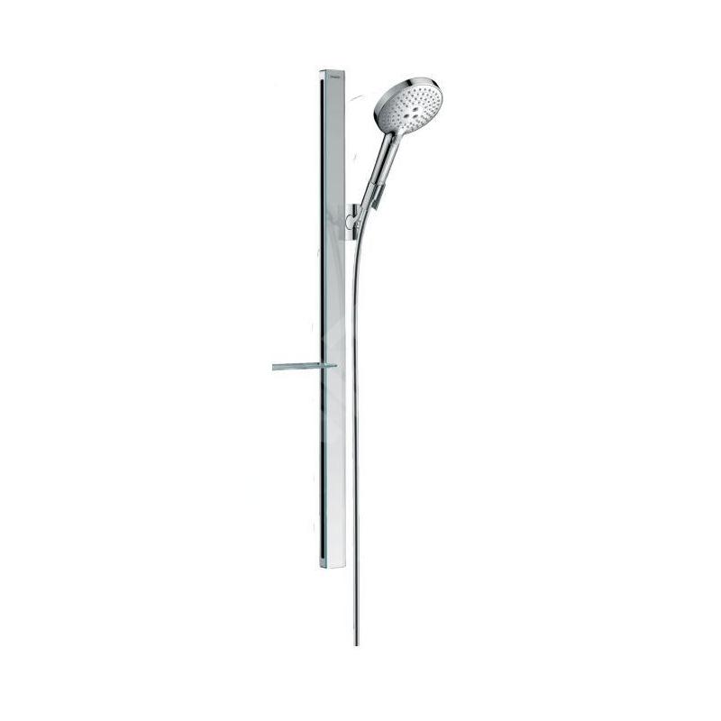 Hansgrohe Raindance Select S - Set de douche 120, 3 jets, EcoSmart 9l/min, barre de douche 900 mm, chrome 27649000