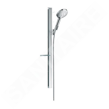 Hansgrohe Raindance Select S - Set de douche 120, 3 jets, EcoSmart 9l/min, barre de douche 900 mm, chrome 27649000