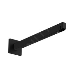 SANITINO - Set de douche avec mitigeur et corps encastré hansgrohe, accessoires kielle, noir mat SANI21HHK401