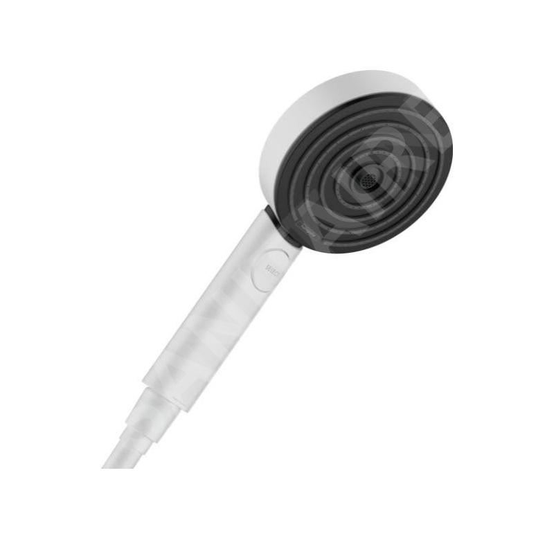 Hansgrohe Pulsify Select - Pommeau de douche Activation 105, 3 jets, EcoSmart, blanc mat 24101700