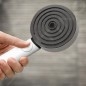 Hansgrohe Pulsify Select - Pommeau de douche Activation 105, 3 jets, EcoSmart, blanc mat 24101700