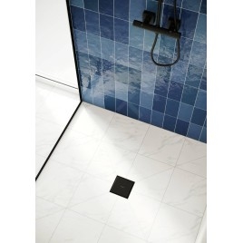 Hansgrohe RainDrain Point - Bonde de sol, 15 x 15 cm, noir mat 56249670