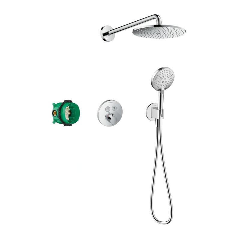 Hansgrohe Raindance S - Set de douche 240, avec thermostat ShowerSelect S encastré, chrome 27951000 Hansgrohe Raindance S - Set de douche 240, avec thermostat ShowerSelect S encastré, chrome 27951000