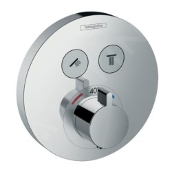 Hansgrohe Raindance S - Set de douche 240, avec thermostat ShowerSelect S encastré, chrome 27951000