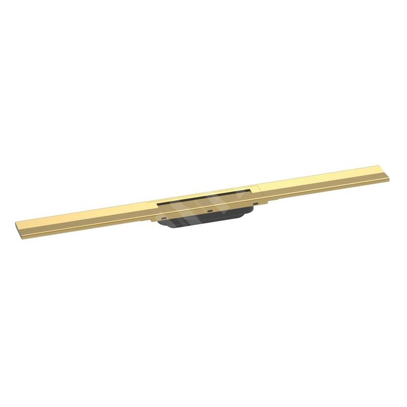Hansgrohe RainDrain Flex - Caniveau de douche linéaire avec grille en inox 800, pour montage libre, découpable, aspect d'or Hansgrohe RainDrain Flex - Caniveau de douche linéaire avec grille en inox 800, pour montage libre, découpable, aspect d'or