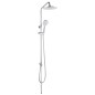 kielle Oudee - Set de douche avec inverseur, 228 mm, 3 jets, chrome 20602030 kielle Oudee - Set de douche avec inverseur, 228 mm, 3 jets, chrome 20602030