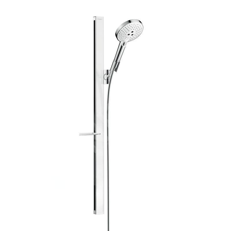 Hansgrohe Raindance Select S - Set de douche 120, 3 jets, barre de douche 900 mm, blanc/chrome 27648400