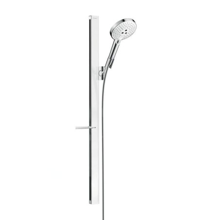 Hansgrohe Raindance Select S - Set de douche 120, 3 jets, barre de douche 900 mm, blanc/chrome 27648400