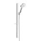 Hansgrohe Raindance Select S - Set de douche 120, 3 jets, barre de douche 900 mm, blanc/chrome 27648400