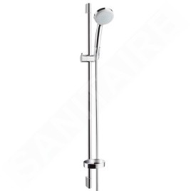 Hansgrohe Croma 100 - Set douchette Vario EcoSmart 9 l/ min / barre murale Unica'S 0,90 m, chrome 27653000