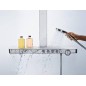 Hansgrohe Rainmaker Select - Set de douche Showerpipe 460 avec thermostat, 3 jets, EcoSmart 9 l/min, blanc/chrome 27029400