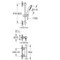 Grohe Precision Start - Set de douche avec mitigeur thermostatique, chrome 34597001