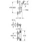 Grohe Precision Feel - Set de douche avec thermostat, 3 jets, chrome 34791001