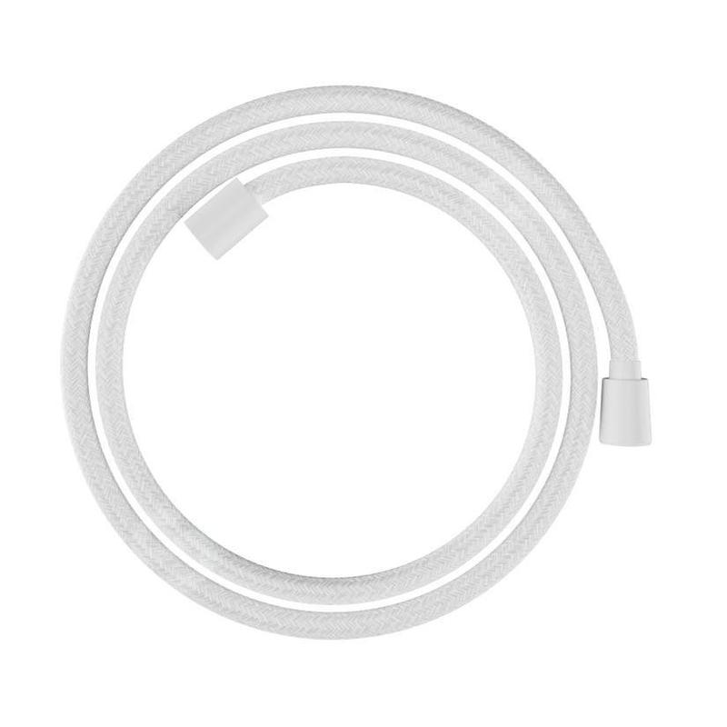 Hansgrohe Flexibles - Flexible de douche, 160 cm, blanc mat 28260700