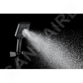 kielle Vega - Set de douche avec mitigeur encastré, 2 sorties, avec accessoires et corps d’encastrement, noir mat 20618SP14