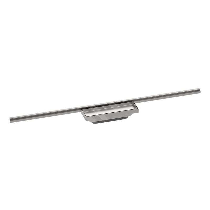 Hansgrohe RainDrain Minimalistic - Caniveau de douche 90 cm, avec grille pour l'insertion de carreaux 56221000 Hansgrohe RainDrain Minimalistic - Caniveau de douche 90 cm, avec grille pour l'insertion de carreaux 56221000