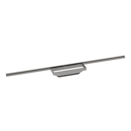 Hansgrohe RainDrain Minimalistic - Caniveau de douche 90 cm, avec grille pour l'insertion de carreaux 56221000