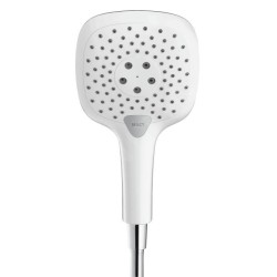 Hansgrohe Raindance Select E - Douchette 150, 3 jets, EcoSmart 9 l/min, blanc/chrome 26551400