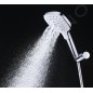 kielle Vega - Tête de douche 130, 3 jets, chrome / blanc 20418000 kielle Vega - Tête de douche 130, 3 jets, chrome / blanc 20418000