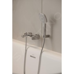kielle Vega - Tête de douche 130, 3 jets, chrome / blanc 20418000