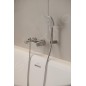 kielle Vega - Tête de douche 130, 3 jets, chrome / blanc 20418000 kielle Vega - Tête de douche 130, 3 jets, chrome / blanc 20418000