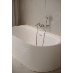 kielle Vega - Tête de douche 130, 3 jets, chrome / blanc 20418000