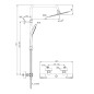 Ideal Standard CeraTherm - Ensemble de douche avec thermostat, diamètre 250 mm, 3 jets, chrome A7565AA Ideal Standard CeraTherm - Ensemble de douche avec thermostat, diamètre 250 mm, 3 jets, chrome A7565AA