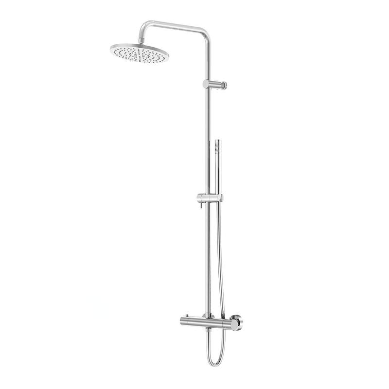 Steinberg 340 - Set de douche avec thermostat, diamètre 22 cm, chrome 340 2721