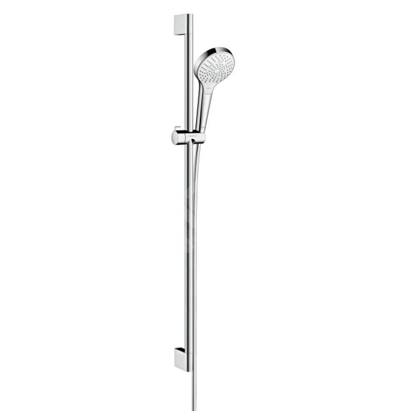 Hansgrohe Croma Select S - Set de douche Multi 0,90m, blanc/chrome 26570400