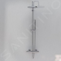 Steinberg 390 - Set de douche avec thermostat, diamètre 220 mm, chrome 390 2721