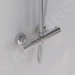 Steinberg 390 - Set de douche avec thermostat, diamètre 220 mm, chrome 390 2721