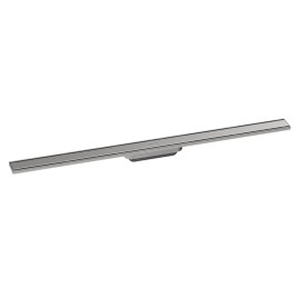 Hansgrohe RainDrain Original - Caniveau de douche linéaire 100 cm, avec grille, acier inoxydable brossé 56200800