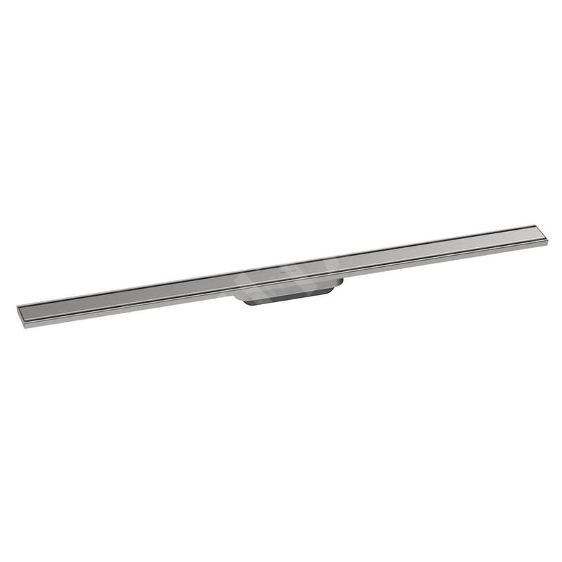 Hansgrohe RainDrain Original - Caniveau de douche linéaire 100 cm, avec grille, acier inoxydable brossé 56200800 Hansgrohe RainDrain Original - Caniveau de douche linéaire 100 cm, avec grille, acier inoxydable brossé 56200800