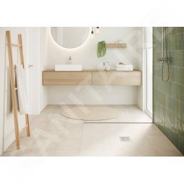 Hansgrohe RainDrain Point - Bonde de sol, 10 x 10 cm, inox brossé 56246800
