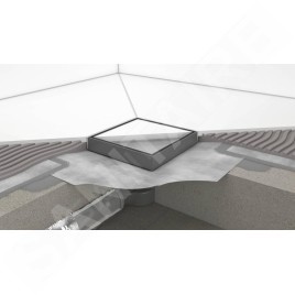 Hansgrohe RainDrain Point - Bonde de sol, 10 x 10 cm, inox brossé 56247800