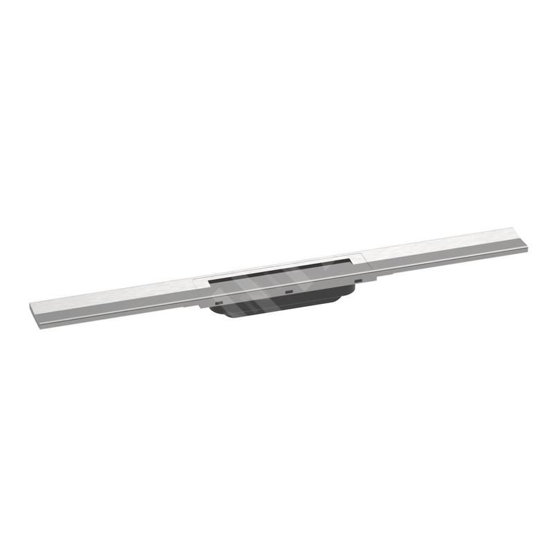 Hansgrohe RainDrain Flex - Caniveau de douche linéaire avec grille en inox 700, pour montage libre, découpable, inox brossé Hansgrohe RainDrain Flex - Caniveau de douche linéaire avec grille en inox 700, pour montage libre, découpable, inox brossé