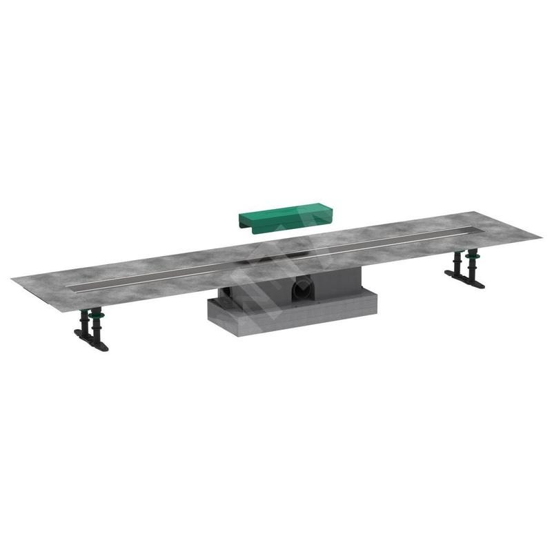 Hansgrohe uBox universal - Ensemble complet pour caniveaux de douche linéaires 1200, pour installation standard, inox 56027180 Hansgrohe uBox universal - Ensemble complet pour caniveaux de douche linéaires 1200, pour installation standard, inox 56027180