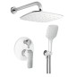Novaservis Nobless Tina - Set de mitigeur encastré avec accessoires, chrome / blanc SADA38050R,1 Novaservis Nobless Tina - Set de mitigeur encastré avec accessoires, chrome / blanc SADA38050R,1