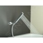 Sapho Douches - Douchette, anguleuse, chrome F28