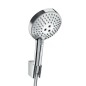 Hansgrohe Raindance Select S - Douchette 120 3jet P avec flexible 1,25 m et support, chrome 27669000