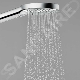 Hansgrohe Raindance Select S - Douchette 120 3jet P avec flexible 1,25 m et support, chrome 27669000