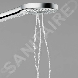Hansgrohe Raindance Select S - Douchette 120 3jet P avec flexible 1,25 m et support, chrome 27669000