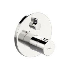 Hansa Home - Mitigeur thermostatique encastré de baignoire pour 2 sorties, chrome 88623045