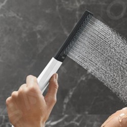 Hansgrohe Rainfinity - Pommeau de douche, 1jet, EcoSmart, blanc mat 26867700