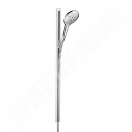 Hansgrohe Raindance Select S - Set de douche 150, 3 jets, blanc/chrome 26626400