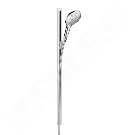 Hansgrohe Raindance Select S - Set de douche 150, 3 jets, blanc/chrome 26626400