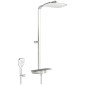 Hansa Emotion - Le set de douche avec thermostat, 360x220 mm, anthracite/chrome 5865017184 Hansa Emotion - Le set de douche avec thermostat, 360x220 mm, anthracite/chrome 5865017184