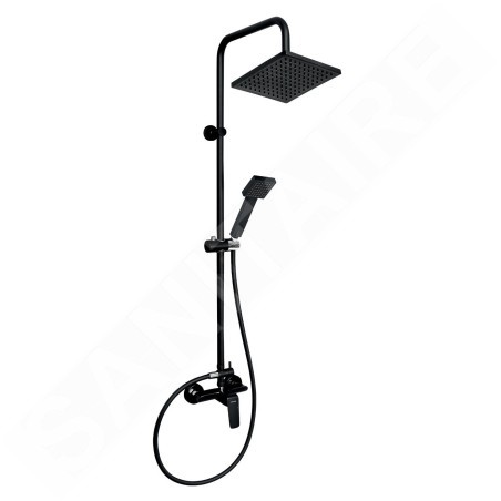 Novaservis Nobless Tina - Set de douche avec mitigeur, noir SET043/38,5